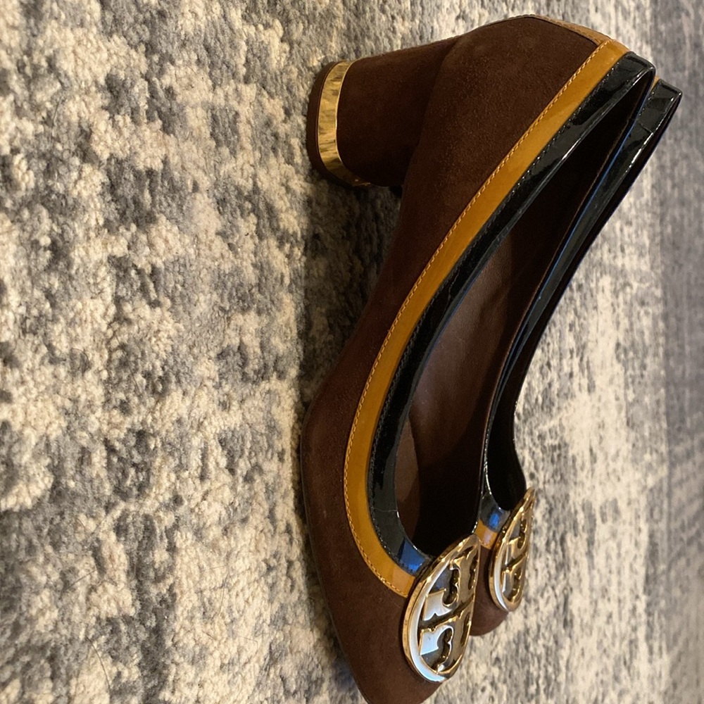 Tory Burch suede heels